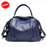 2 Sizes Fashion Tote Bag For Women New Classic Leisure Handbag Genuine Cow Leather Female Messenger