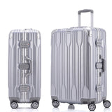 20'24'26'28' Aluminum Frame Spinner Luggage Carry-On Cabin Tsa Scratch Resistant Travel Trolley