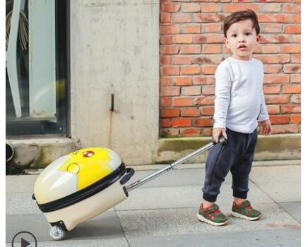 Cartoon Kids Suitcase For Boys Girls Wheeled Suitcase Child Luggage Travel Trolley Suitcase