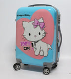 Cartoon Travel Rolling Luggage Spinner Wheels Kids Suitcase Carry On 20" 24" Inch Business Airplane