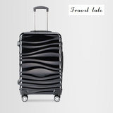 Travel Tale Personality Water Ripple 20"/24"/28" Pc Suitcase Carry On Spinner Wheel Travel Luggage