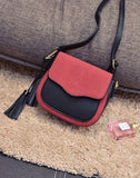 Free Shipping, 2018 New Trend Women Handbags, Retro Simple Flap, Fashion Shoulder Bag, Tassel