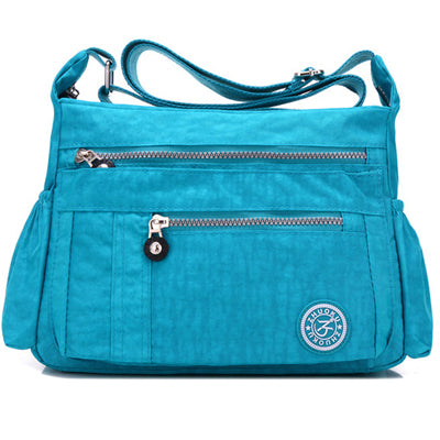 Aji Simple and High Quality Nylon Waterproof Mini Sling Bag Women Crossbody Messenger  Bag - China Women Bag and Lady Bag price