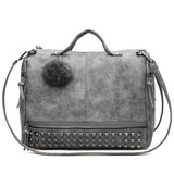 Rivet Tote Women Bags Designer Handbags Ladies High Quality Leather Bag For Women Crossbodybags