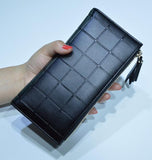 Lee Princess Wallet For Girls Phone With Double Zipper Coin Purse Holders Money Bag Ladies Purse