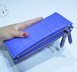 Lee Princess Wallet For Girls Phone With Double Zipper Coin Purse Holders Money Bag Ladies Purse