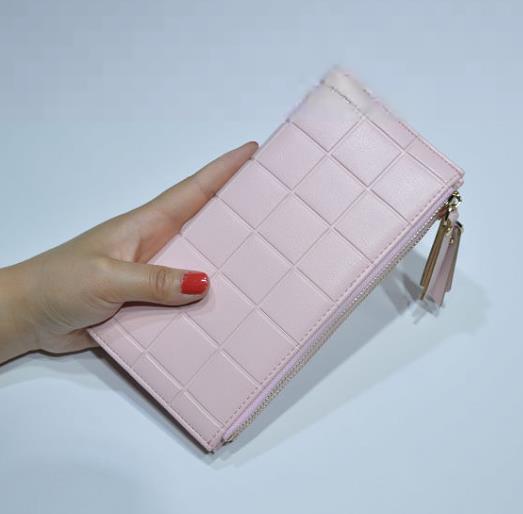 Lee Princess Wallet For Girls Phone With Double Zipper Coin Purse Holders Money Bag Ladies Purse