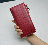 Lee Princess Wallet For Girls Phone With Double Zipper Coin Purse Holders Money Bag Ladies Purse