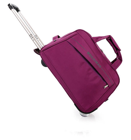 Fashion Travelbag Women Men Travel Bags Trolley Travel Bag With Wheels Rolling Carry On Luggage