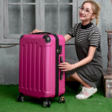 Luggage Bag, Suitcase With Brake Wheel,Travel Box With Rolling,Trolley Case,360 Degree Spinner