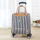 Women Rolling Luggage Bag, Cabin Travel Suitcase,Lightweight Trolley Case,Fashion Carry-Ons