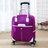 Women Rolling Luggage Bag, Cabin Travel Suitcase,Lightweight Trolley Case,Fashion Carry-Ons