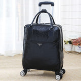 Women Rolling Luggage Bag, Cabin Travel Suitcase,Lightweight Trolley Case,Fashion Carry-Ons