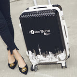 New Travel Suitcase Bag,20"22"24"26" Rolling Luggage,Women Carry On, Men Nniversal Wheel Trolley