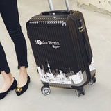 New Travel Suitcase Bag,20"22"24"26" Rolling Luggage,Women Carry On, Men Nniversal Wheel Trolley