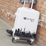 New Travel Suitcase Bag,20"22"24"26" Rolling Luggage,Women Carry On, Men Nniversal Wheel Trolley