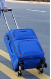 Travel  Rolling Luggage Bag On Wheel Business Travel Luggage Suitcase Oxford Spinner Suitcase