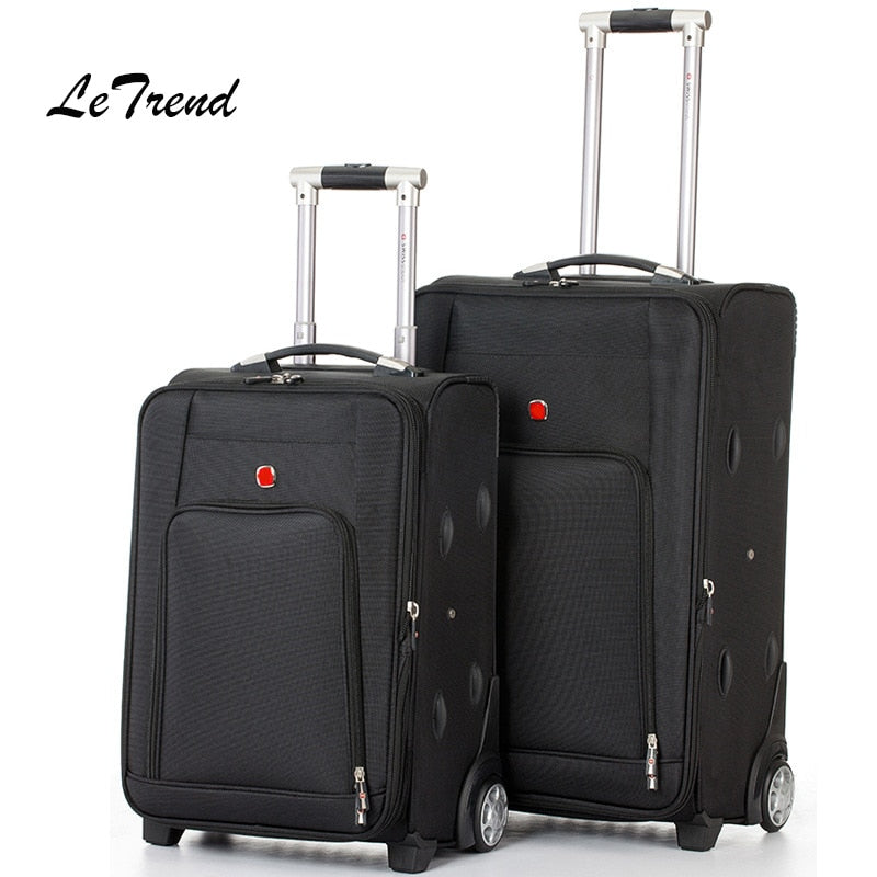 Letrend Classic Rolling Luggage Spinner Fashion High-Grade Wheel ...