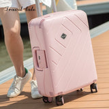 Travel Tale Portable And Contracted Pp 20/24/28 Inches Rolling Luggage Spinner Brand Travel