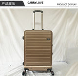 Carrylove Business Luggage Series 20/22/24Inch Size Aluminum Frame Pc Rolling Luggage Spinner Brand
