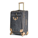 Polyester Rolling Luggage Travel Suitcase Bag,20"24"28" Inch Trolley Case,Nniversal Wheel Carry-On,