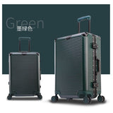 Aluminum Frame+Pc Rolling Luggage Travel Suitcase Bag,20"24"26"29" Inch Trolley Case,Nniversal