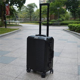 Aluminum Frame Travel Suitcase With Nniversal Wheel ,Rolling Luggage Bag,Multiwheel