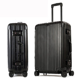 Metal Wrap Angle Pc Koffer Suitcase With Wheels 20"24"26"29"Travel Trolley Case Hardside Rolling