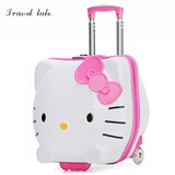 Travel Tale Tk Lovely, Beautiful Abs 19 Inch Size Rolling Luggage Spinner Brand Travel Suitcase