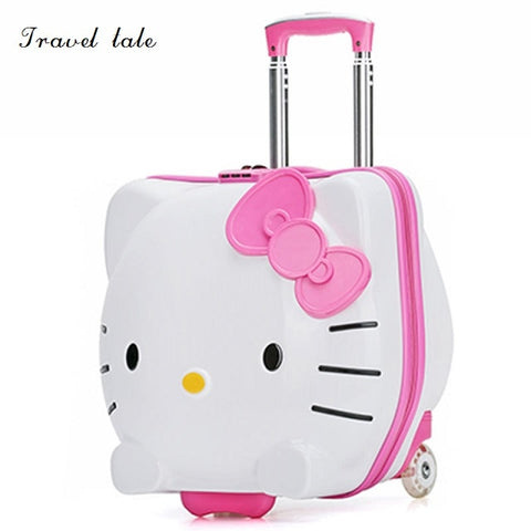 Travel Tale Tk Lovely, Beautiful Abs 19 Inch Size Rolling Luggage Spinner Brand Travel Suitcase
