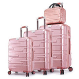 Carrylove Fashion Luggage Series 20/24/28 Inch Pc Handbag And  Rolling Luggage Spinner Brand Travel