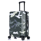 Fashion Rolling Luggage Suitcase Bag,New Colorful Travel Trolley Case,Women Pc+Abs Carry-On,Men