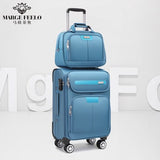 Carrylove Business Leisure  20/22/24 Inch Oxford Handbag And Rolling Luggage Spinner Brand Travel