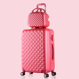 14 20 22 24 28Inches(Sold By 2 Pieces Set) Abs+Pc Hardside Trolley Luggage