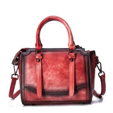 2018 Esufeir Brand Genuine Leather Luxury Handbag Women Bag Designer Vintage Women Shoulder Bag