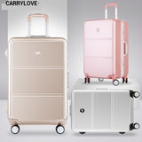 Carrylove Business Luggage Series20/24/28Inch Size Fashion Pc Rolling Luggage Spinner Brand