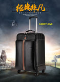Carrylove  Fashion Luggage Series 16/20/22/24 Inch High Quality  Pvc Rolling Luggage Spinner