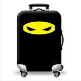 Luggage Cover Protecting Suitcase Blue Elastic Cute Panda Pattern Luggage Protector For 18-31