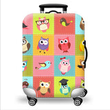 Luggage Cover Colorful Washable Travel Luggage Protector Luggage Suitcase Cover