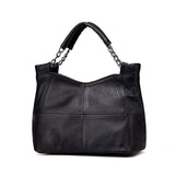 Best Special Offer New Bucket Quality Genuine Leather Women Handbags 2018 Brand Tote Bag Plaid