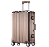 20 Inch 29 Aluminum-Magnesium Alloy Rolling Luggage Boarding Spinner Wheel Suitcase Valise Trolley