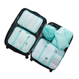6Pcs/Set Convenient Travel Storage Bags Clothes Underwear Cosmetic Toiletry Organizer Luggage