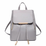 Backpack Women Pu Leather Female Backpacks Teenager School Bags Mochila Feminina Rucksack