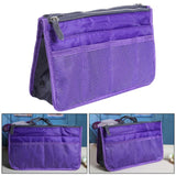 Multi-Functional Travel Storage Bags Cosmetic Bag Double-Layer Zipper Bag Package Wash Bag Pack