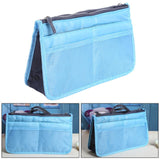 Multi-Functional Travel Storage Bags Cosmetic Bag Double-Layer Zipper Bag Package Wash Bag Pack