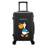 Female Travel Rolling Luggage Cartoon Suitcase Women Business Airplane Trolley Luggage Wedding Case