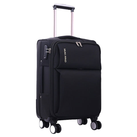 Classic Men Rolling Luggage 20 Inch High Capacity Oxford Durable Spinner Rolling Luggage Brand