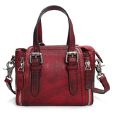 Handmade Leather Handbags Women Bag High Quality Casual Female Bags Trunk Tote Spanish Brand