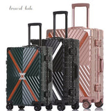 Travel Tale High Quality Wear-Resisting New Fashion Rolling Luggage Spinner Brand Travel Suitcase