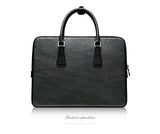 Bvp Brand High Quality Genuine Leather Men Portable Briefcase 14 Inch Laptop Messenger Bag Business
